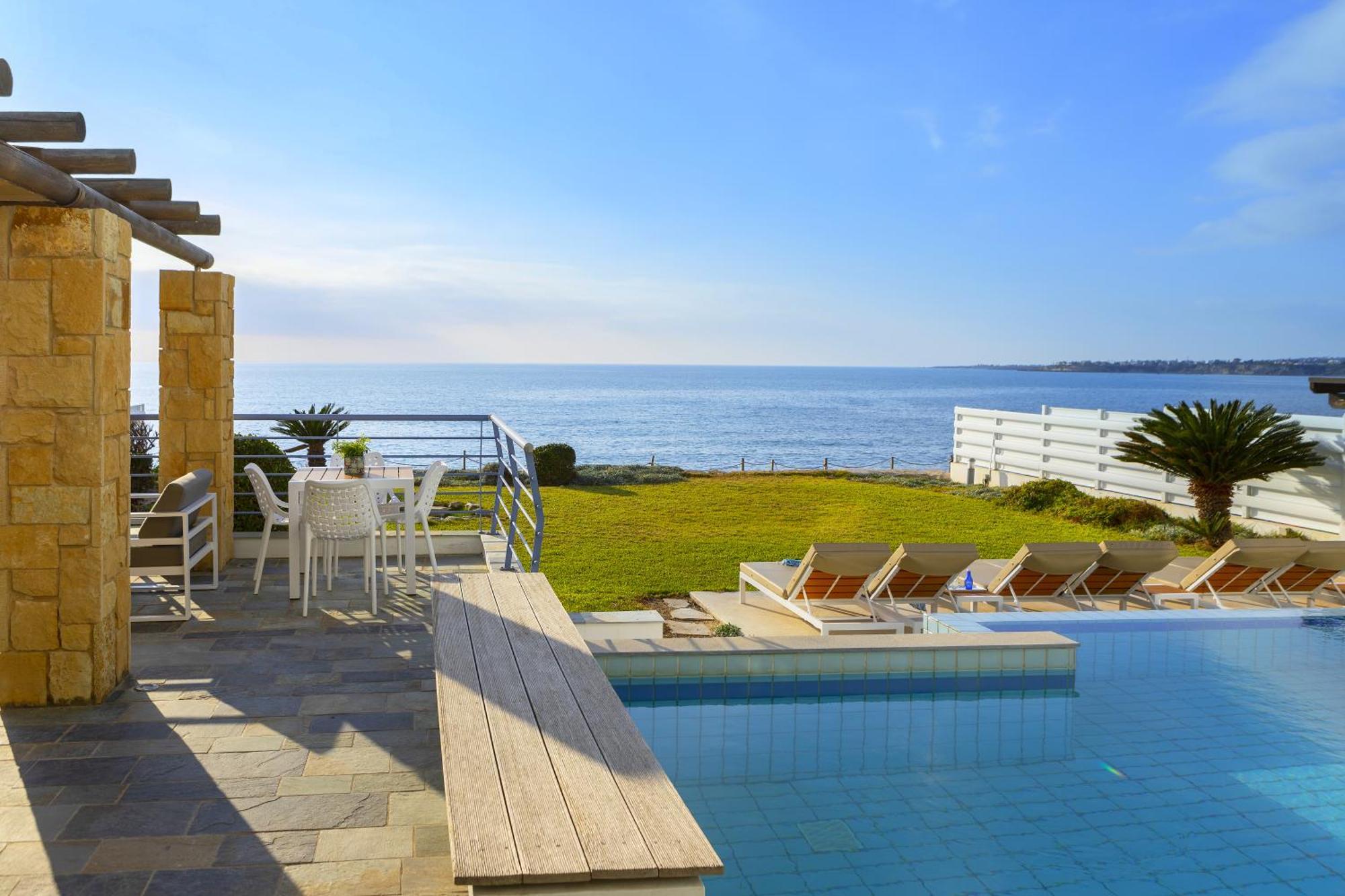 Blue Coral Beach Villas Three Exclusive Villas - Poseidon - Nautilus - Oceanos - And - Baby Coral Bungalow 코럴베이 외부 사진