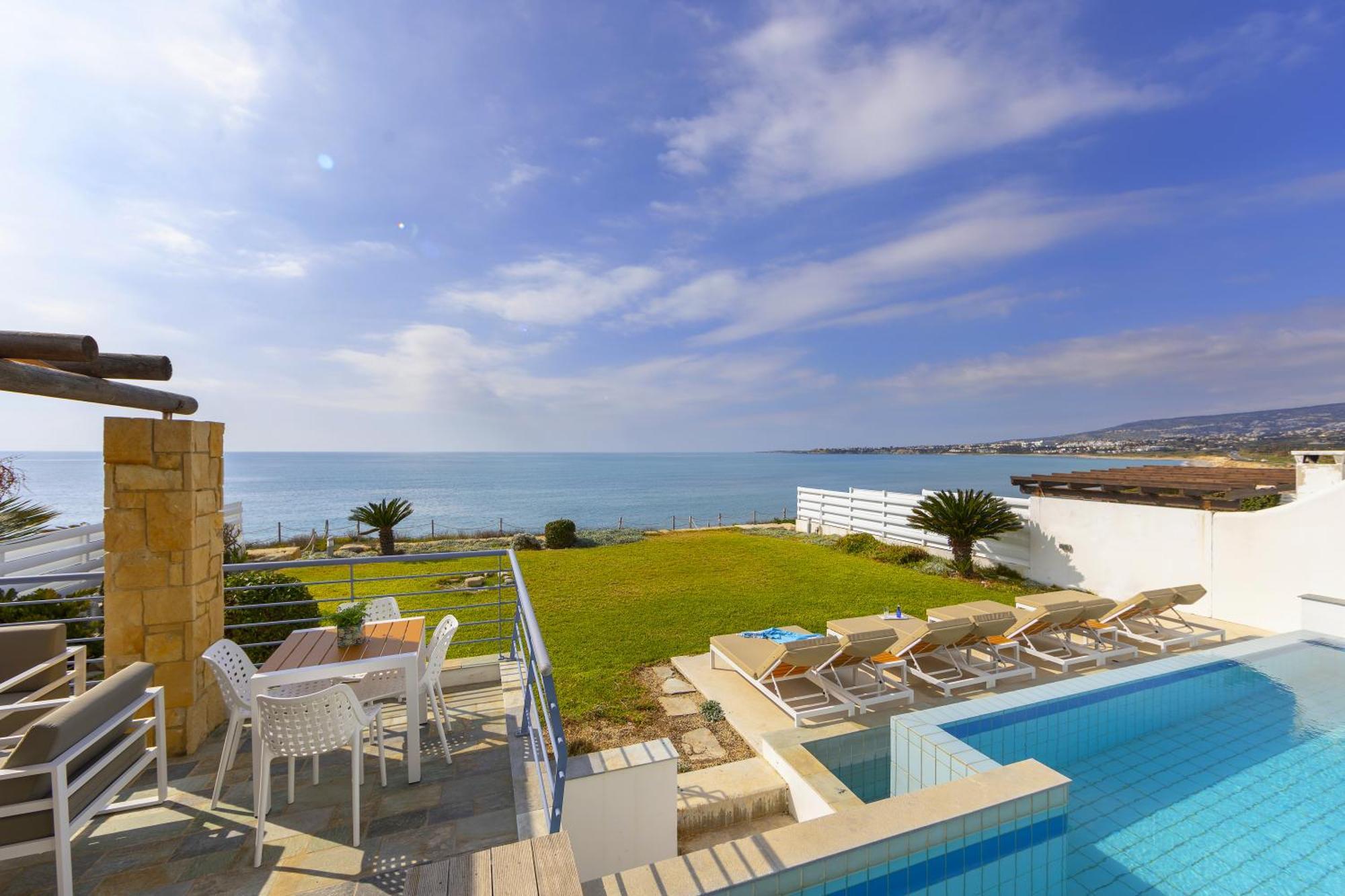 Blue Coral Beach Villas Three Exclusive Villas - Poseidon - Nautilus - Oceanos - And - Baby Coral Bungalow 코럴베이 외부 사진