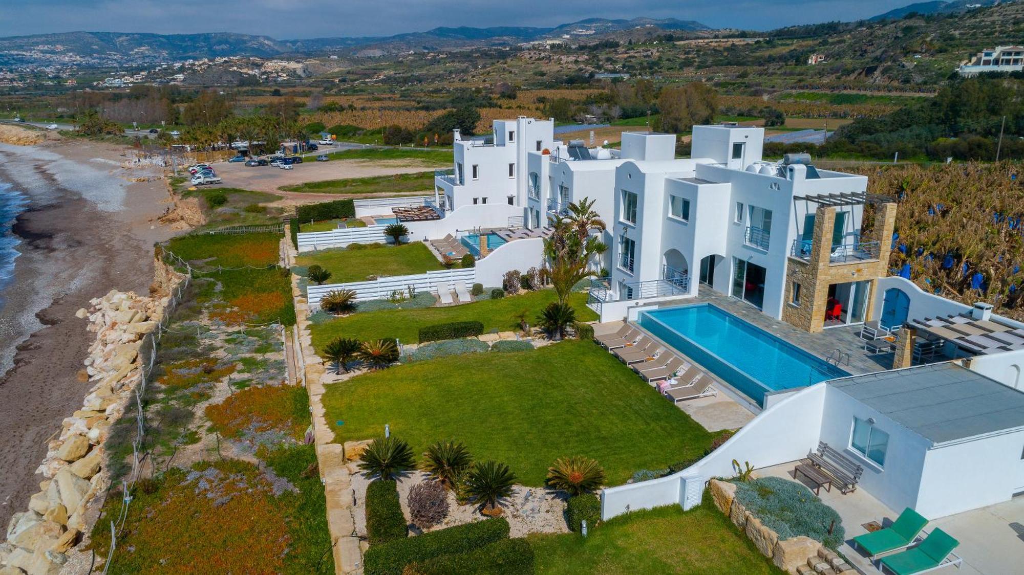 Blue Coral Beach Villas Three Exclusive Villas - Poseidon - Nautilus - Oceanos - And - Baby Coral Bungalow 코럴베이 외부 사진