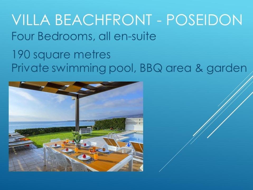 Blue Coral Beach Villas Three Exclusive Villas - Poseidon - Nautilus - Oceanos - And - Baby Coral Bungalow 코럴베이 외부 사진