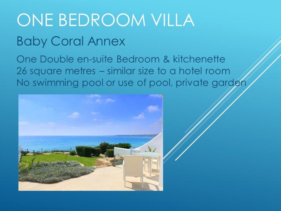 Blue Coral Beach Villas Three Exclusive Villas - Poseidon - Nautilus - Oceanos - And - Baby Coral Bungalow 코럴베이 외부 사진