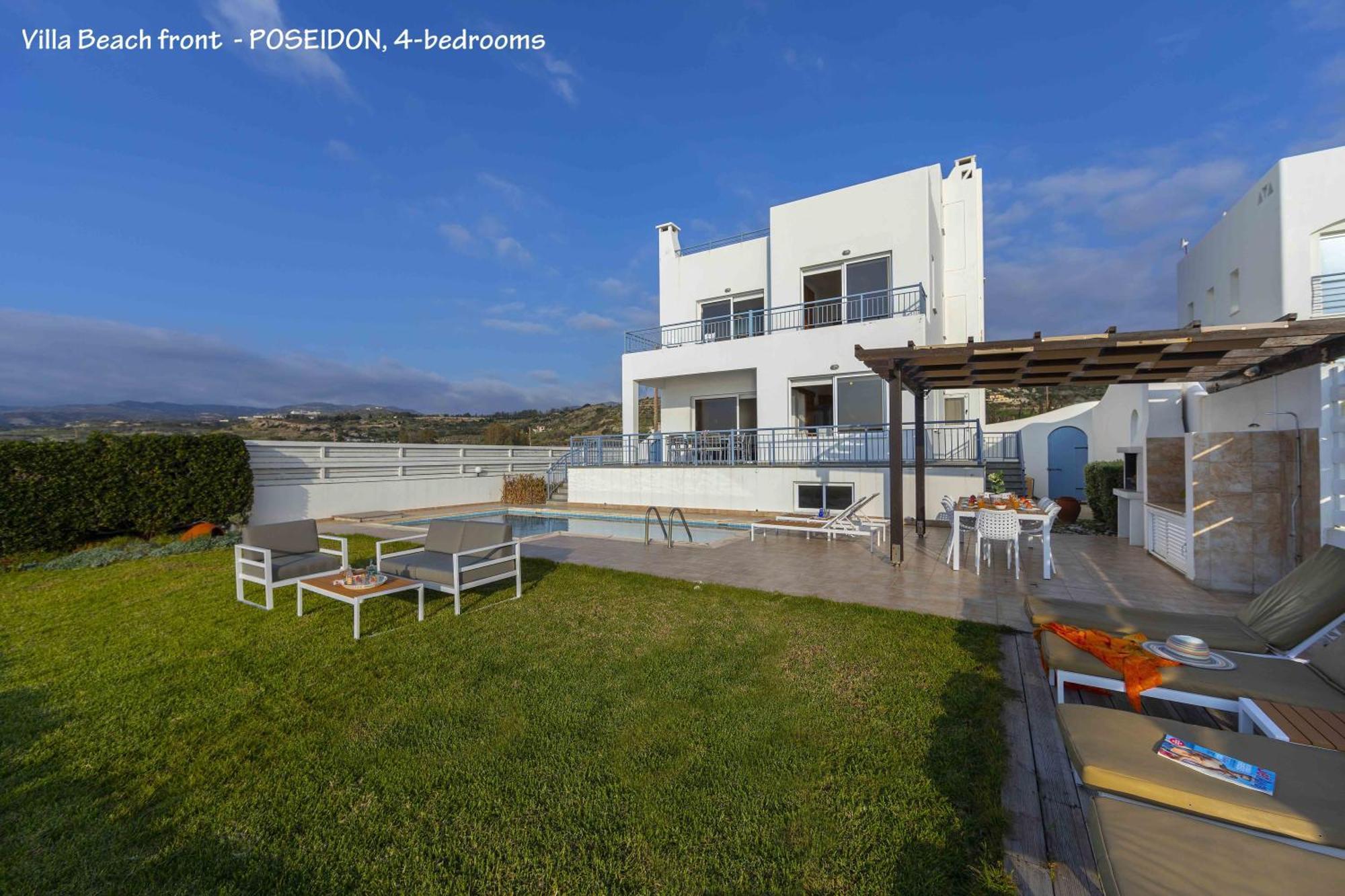 Blue Coral Beach Villas Three Exclusive Villas - Poseidon - Nautilus - Oceanos - And - Baby Coral Bungalow 코럴베이 외부 사진